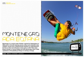 Kitesurfing Travel -  Montenegro - Ada Bojana 2012