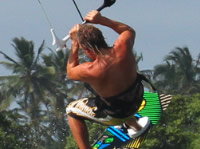 Kitesurfing Technique -  Double Front Loop Transition 2012