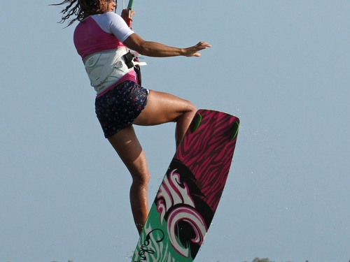 Kitesurfing Technique -  Front Loop Grab 2013