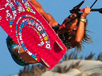 Kitesurfing Technique -  Grabbed Popped Back Loop 2012