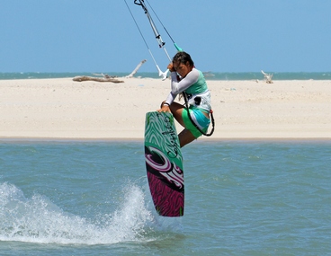 Kitesurfing Technique -  Nose Grab Front Loop 2013