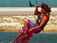 Kitesurfing Technique -  Nose Grab Pop Front Loop Transition 2012