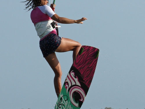 Kitesurfing Technique -  Front Loop Grab 2013 