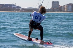 Jonny Heineken at the Olympic Trials in Santander