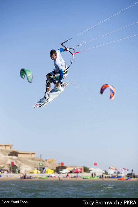 Youri Zoon was disco'd for hitting another rider, he claims it was a bad decision though...