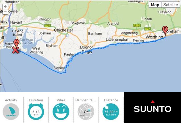 It's a heck of a route!