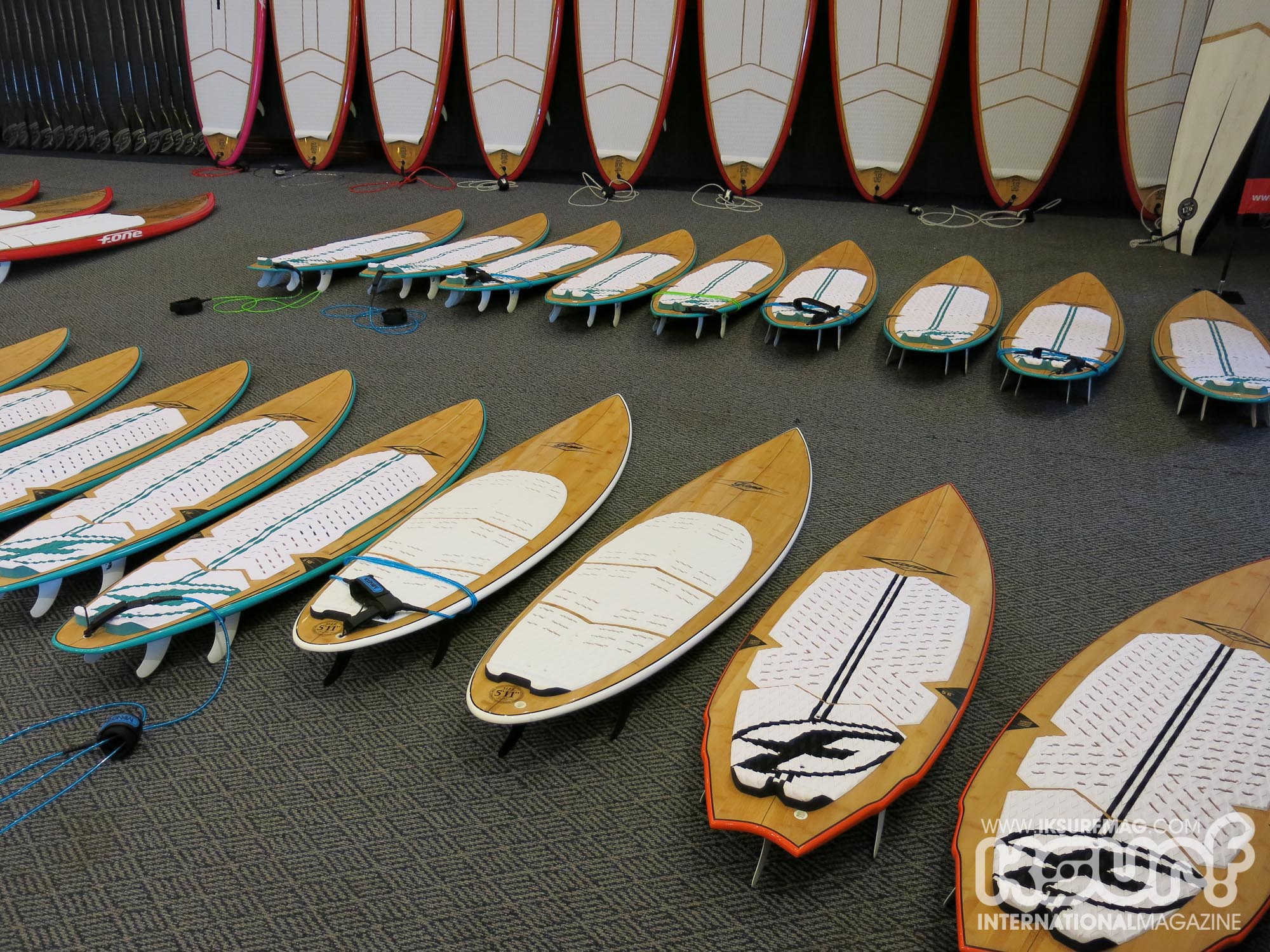 The surfboards are looking really polished this year!