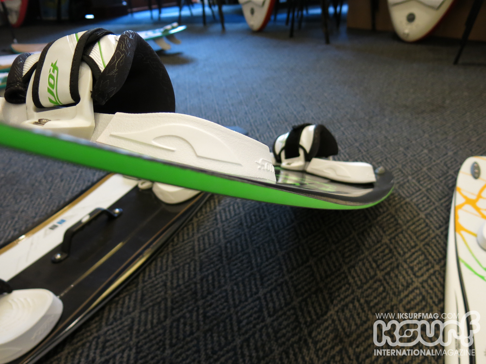 Close up of the HRD Rail.