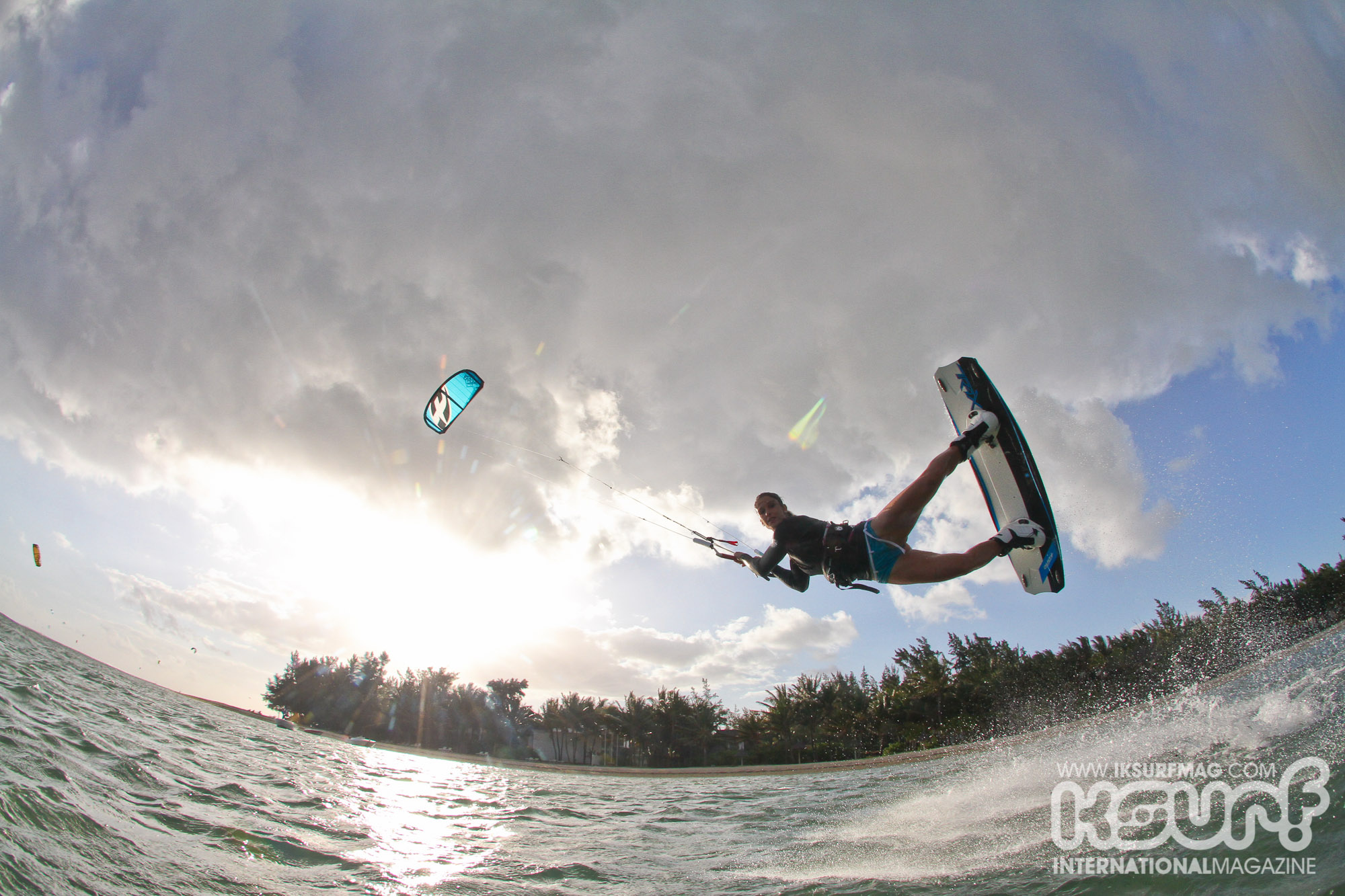 Celine Rodenas putting the Bandit through it's paces.