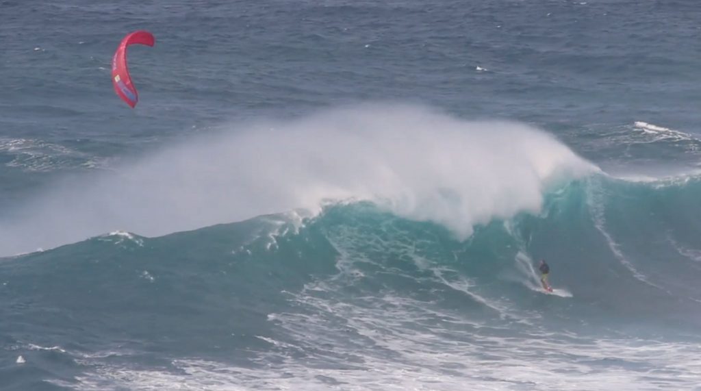 Winter Kite - Jaws Feb 2016