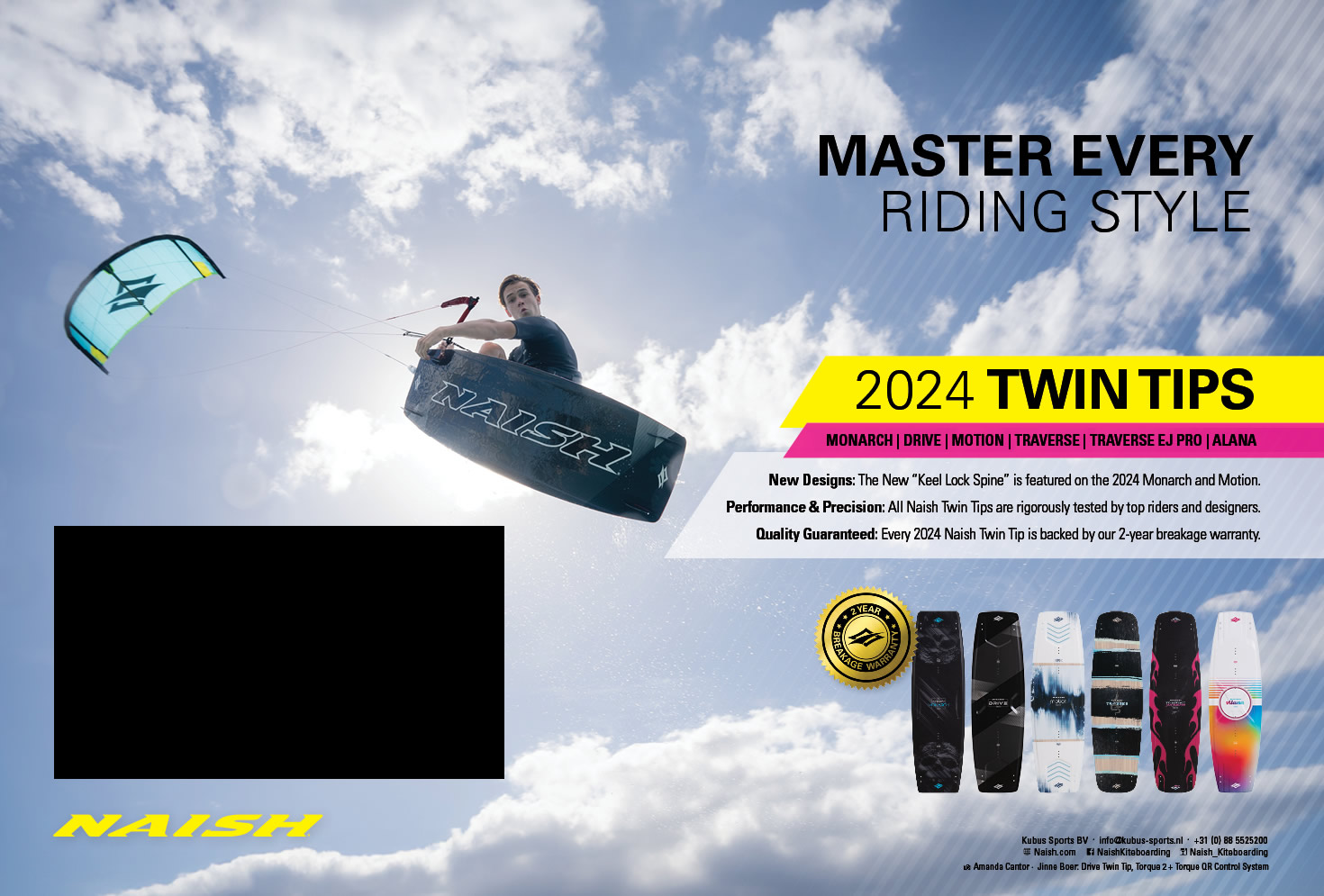 Naish Kiteboarding Issue 101