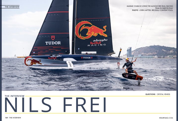 The Interview: Nils Frei, Alinghi Red Bull Racing