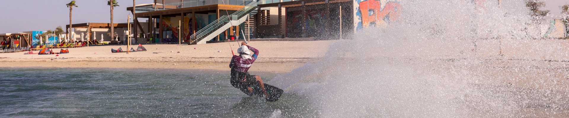 Kiteboarding Disneyland - Qatar