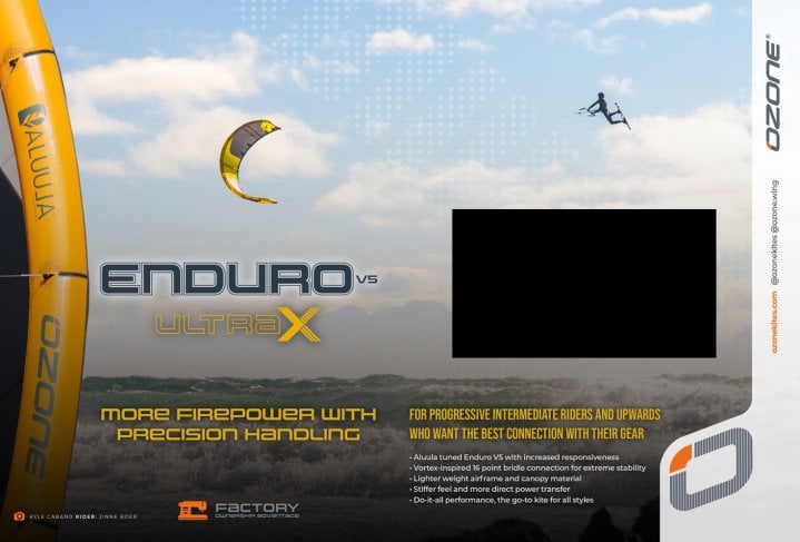 Ozone Vortex Ultra-X 2024 | Kitesurfing Reviews » Kites
