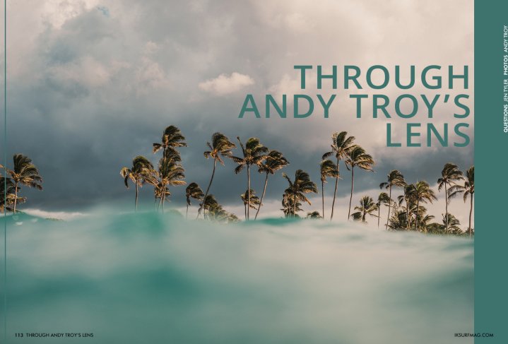 Through Andy Troy’s Lens