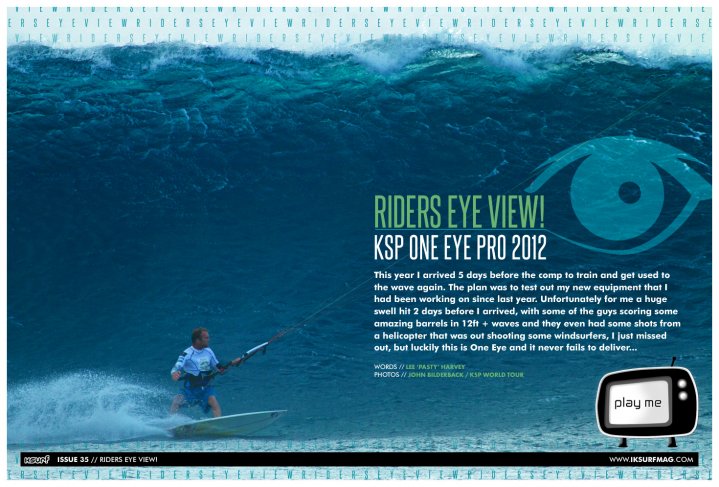 Riders Eye View