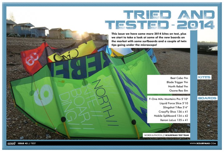 Test - 2014 Kites and Boards