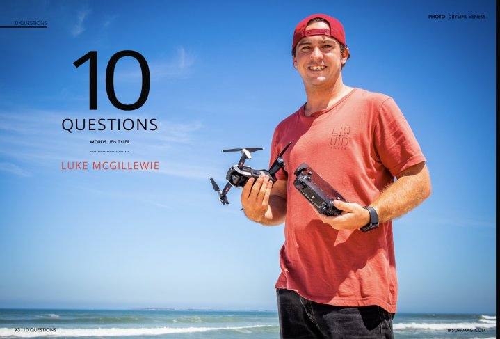 Ten Questions: Luke McGillewie