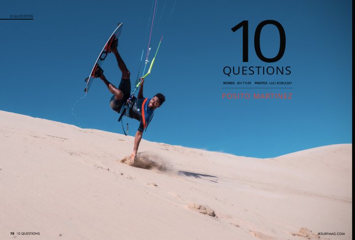 Ten Questions: Posito Martinez