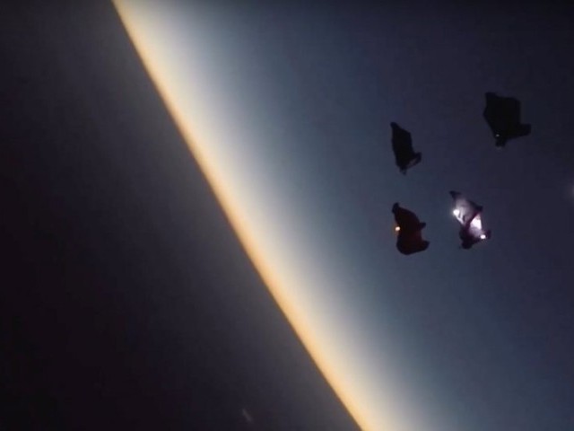 Marshall Miller's Full Solar Eclipse Wingsuit Flight