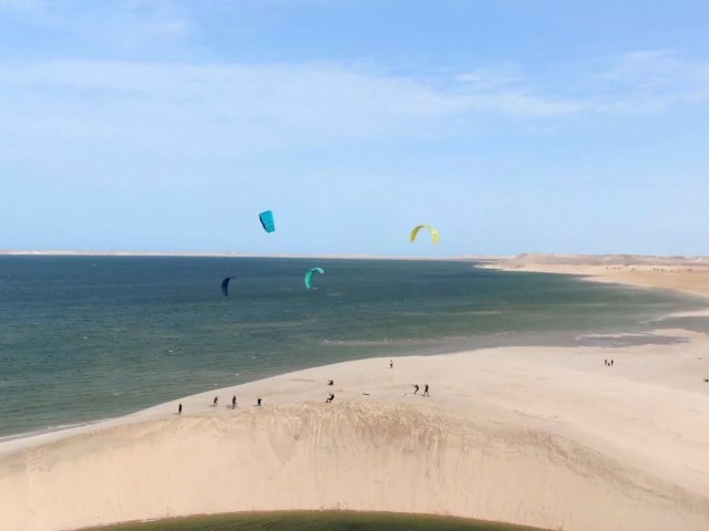 Kitesurfing in Dakhla during COVID19 times
