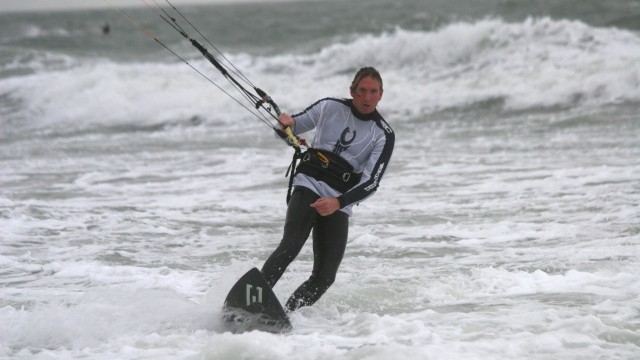 Kitesurfing Technique - Surfboard Foot Change