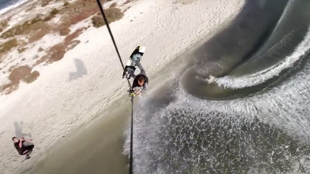 We Kitesurfed Till Sunset