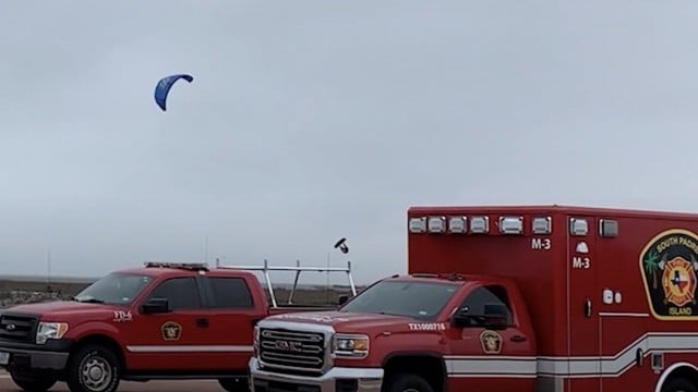 Kiteboarding South Padre Island TX During the North Kiteboarding Demo Tour