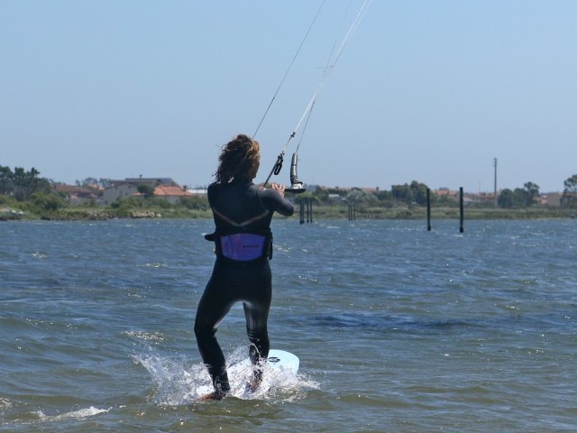 Beach Start a Strapless Surfboard