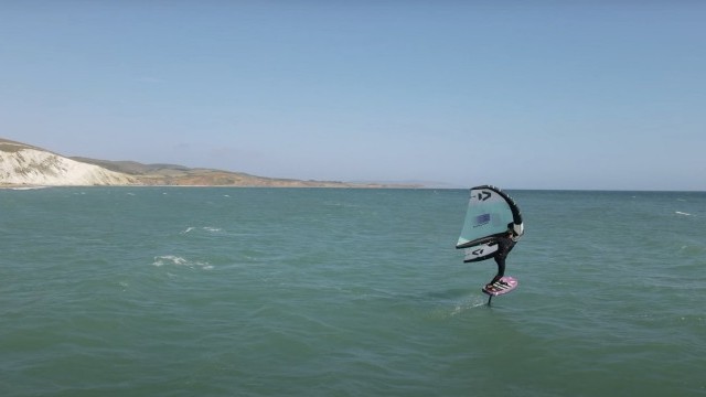 HOME SPOT WING FOIL - Court In The Act #freeride VLOG