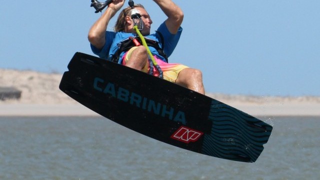Kitesurfing Technique - Back Loop Kite Loop from Toeside