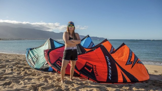 Michaela Pilkenton Joins Naish Kiteboarding