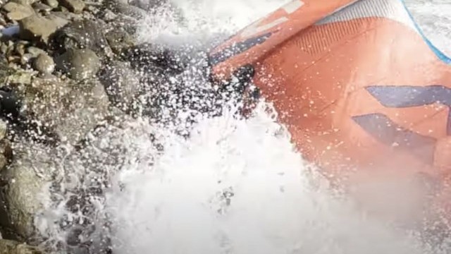 STORM KITE-MARE at SKETCHY spot!!! - Court In The Act #FREERIDE VLOG