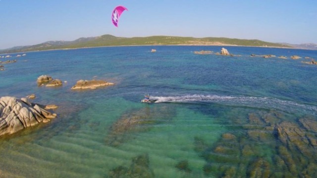 Spots SUP Et Kite En Corse Vue d'un Drone