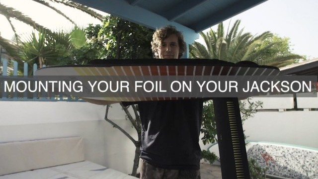 Shinn foilboard assembly video