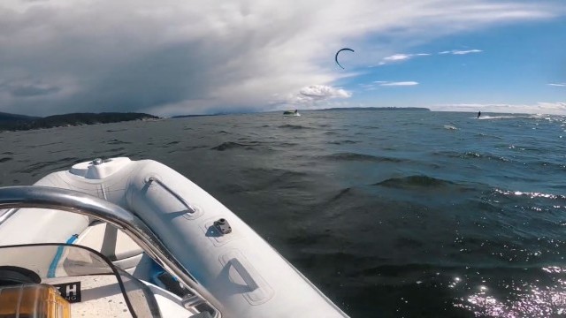 Boat Adventure - Winging and Kiting Open Ocean