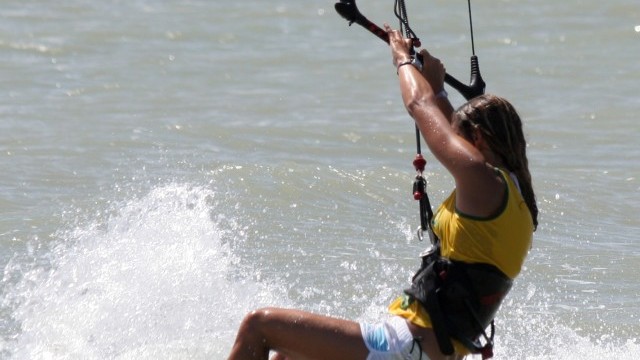 Kitesurfing Technique - Surfboard Tack