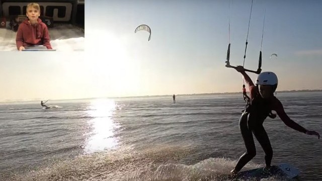 Tutorial #1 pop to blind. Ride blind kitesurfing