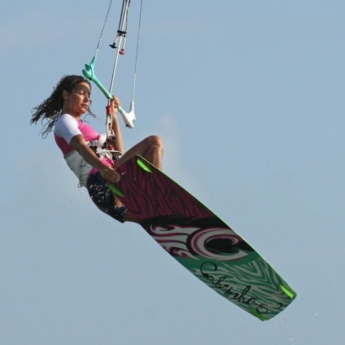 Front Loop Grab Kitesurfing Technique