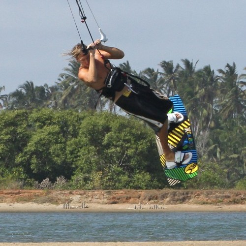 Double Front Loop Down Loop Transition Kitesurfing Technique