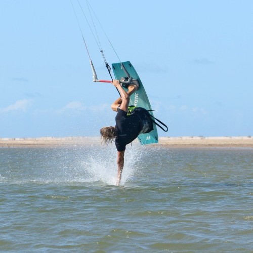 Toe Side Front Roll Hand Wash Transition Kitesurfing Technique