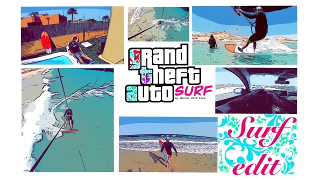 GTA in Real Life - Kitesurfing