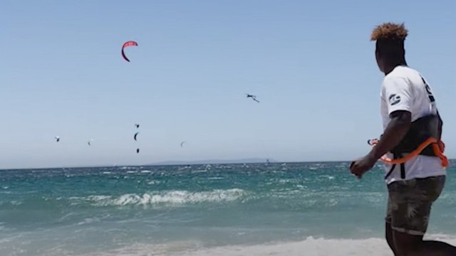 Hydrofoil taken to the next level, the training and the competition during GKA BIG AIR 2022 Tarifa