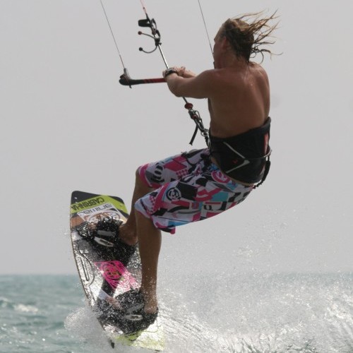 Toeside Pop to Blind Kitesurfing Technique