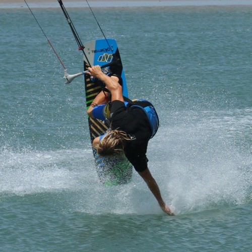 Front Loop Hand Wash Transition Kitesurfing Technique