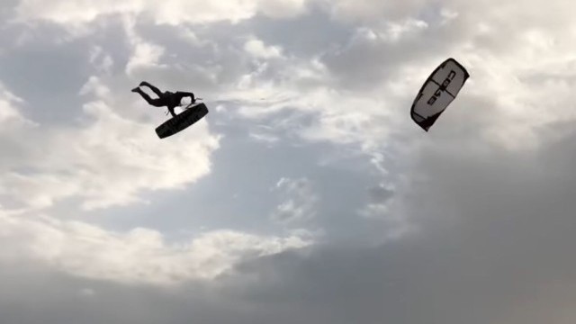 Kiteboarding progress isn’t painless