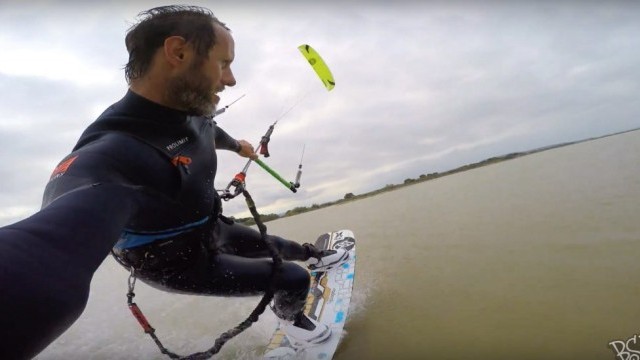 Kiteboarding in La Franqui 24 april 2017