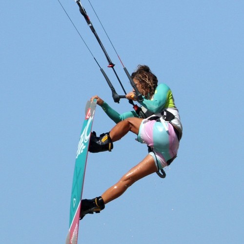 Nose Grab Down Loop Transition Kitesurfing Technique