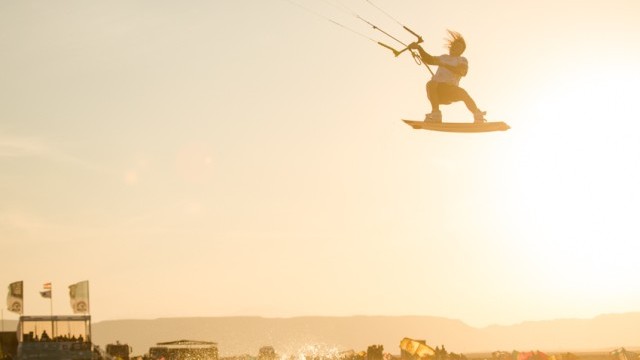 Elite League Day 1 at the El Gouna RRD Centre Kiteboarding World Cup