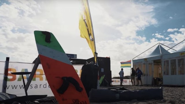 KiteFoil World Series Cagliari 2021 - Opening Day